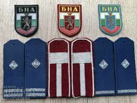 ЛОТ Имблеми на БНА-3 броя и Пагони-3 комплекта