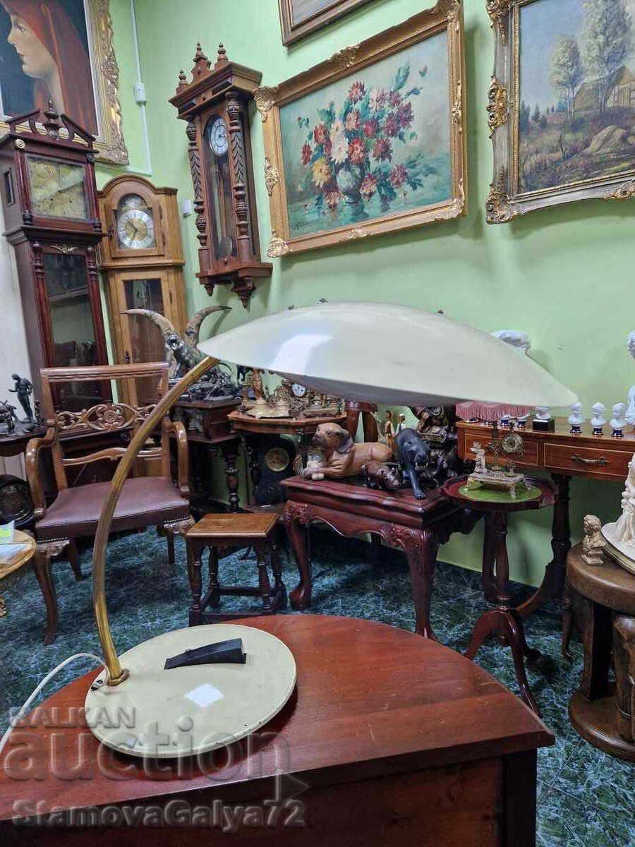 Lampă de birou sovietică antică mare, rară - 5