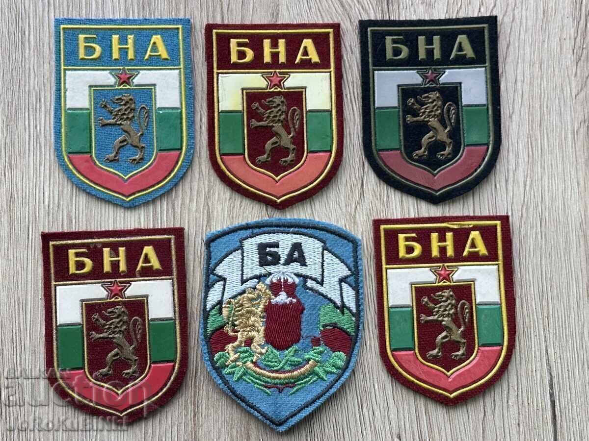 LOT Emblems—6 pieces