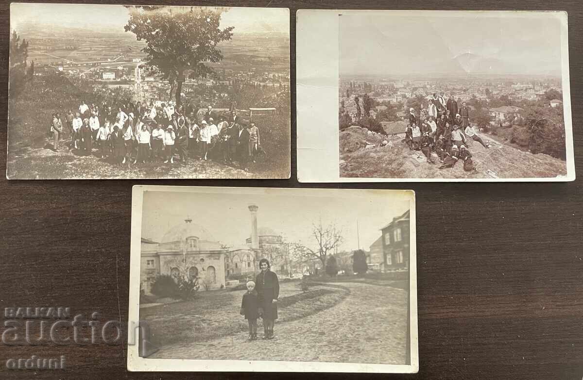 5517 Regatul Bulgariei lot de 3 fotografii Kiustendil 1932