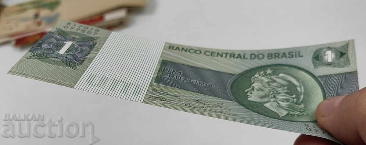 Licitație 1 CRUZEIRO BRASILIA BANCNOTĂ Licitație 1 CRUZEIRO BRASILIA BANCNOTĂ