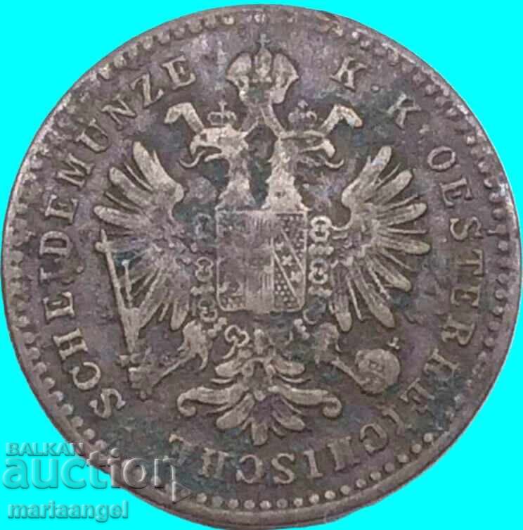 1 кройцер 1859 Австрия А - Вена - 6 1 кройцер 1859 Австрия А - Вена - 6