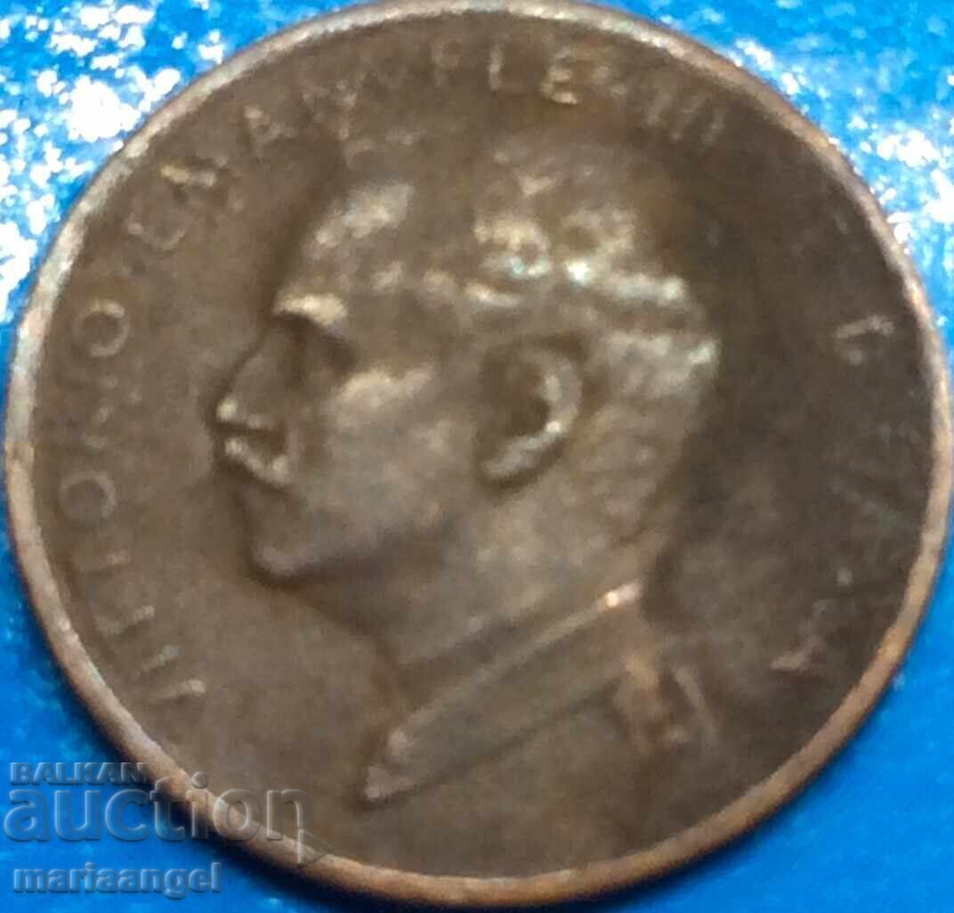 Livrarea 1 centesimo 1909 Italia - an rar