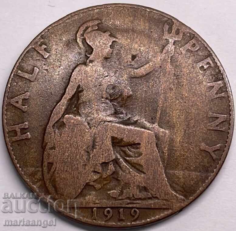 Μεγάλη Βρετανία 1 πένα 1919 30 χλστ με τιμή € 2.99 | 5.85 BGN