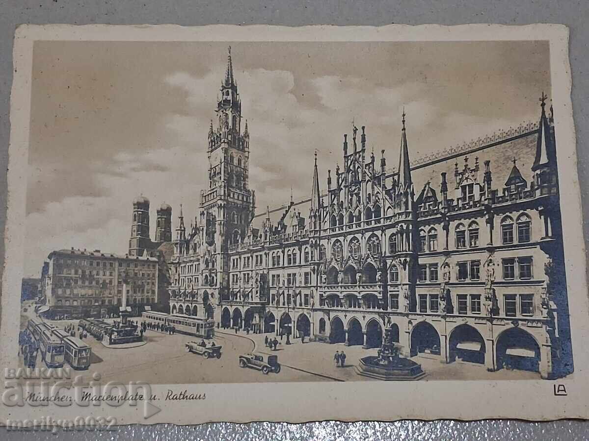 Old photo, postcard Munich