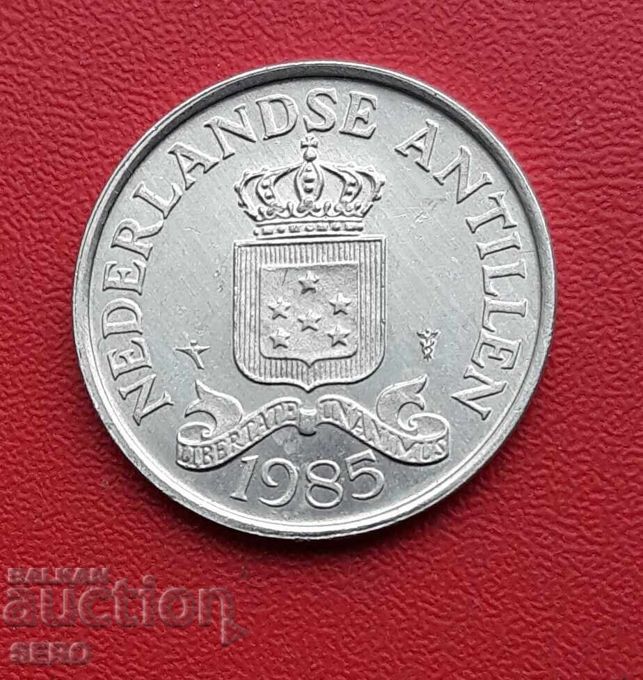 Netherlands Antilles 2.5 Cents 1985 with price € 0.86 | 1.68 BGN