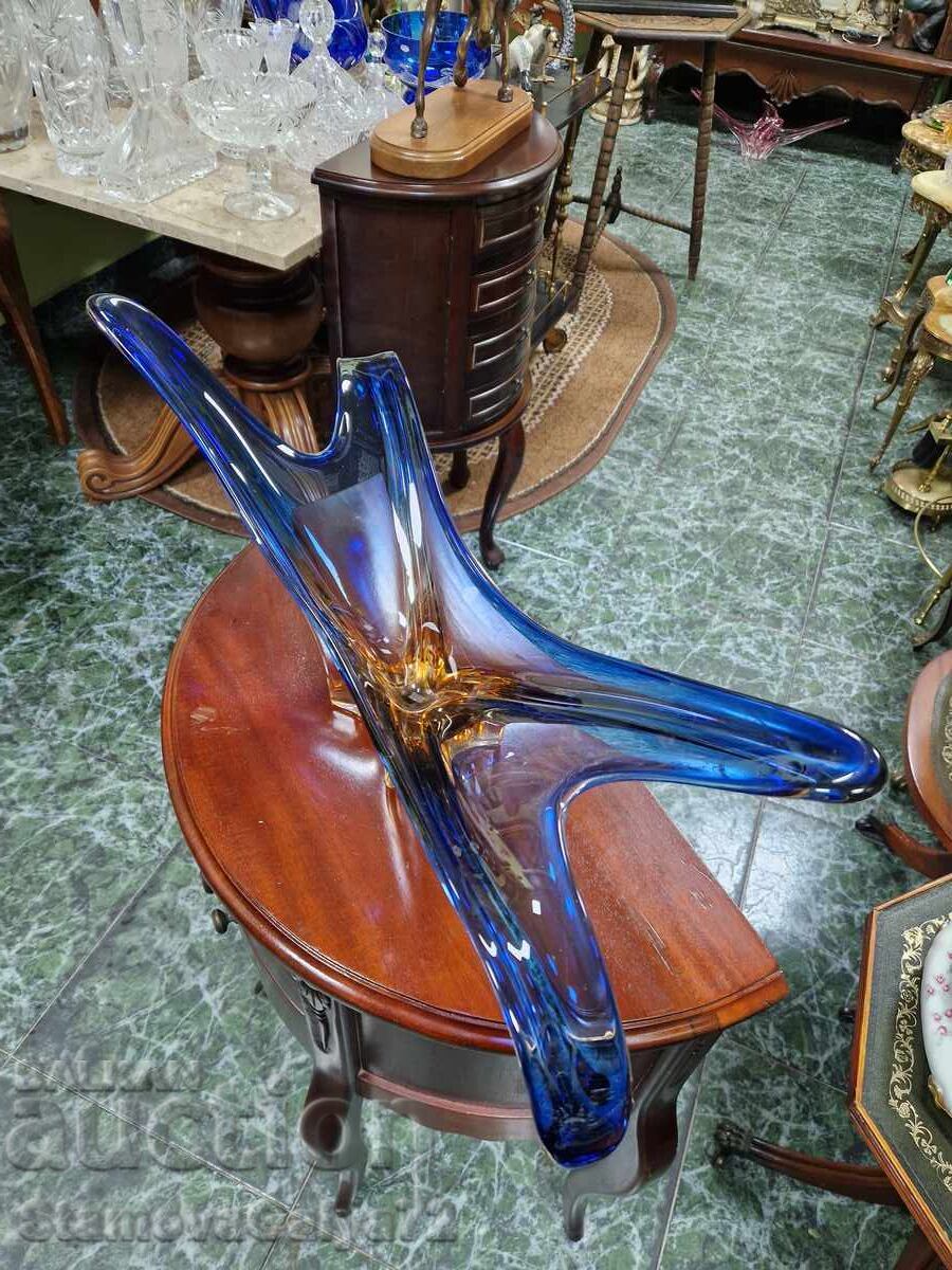 Livrarea Bol italian superb din cristal, fructier Murano