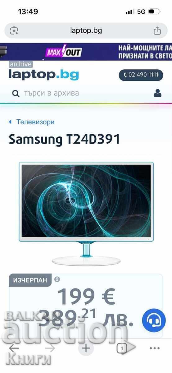 Monitor televizor Samsung T24D391, 23.6 LED HDTV - 5