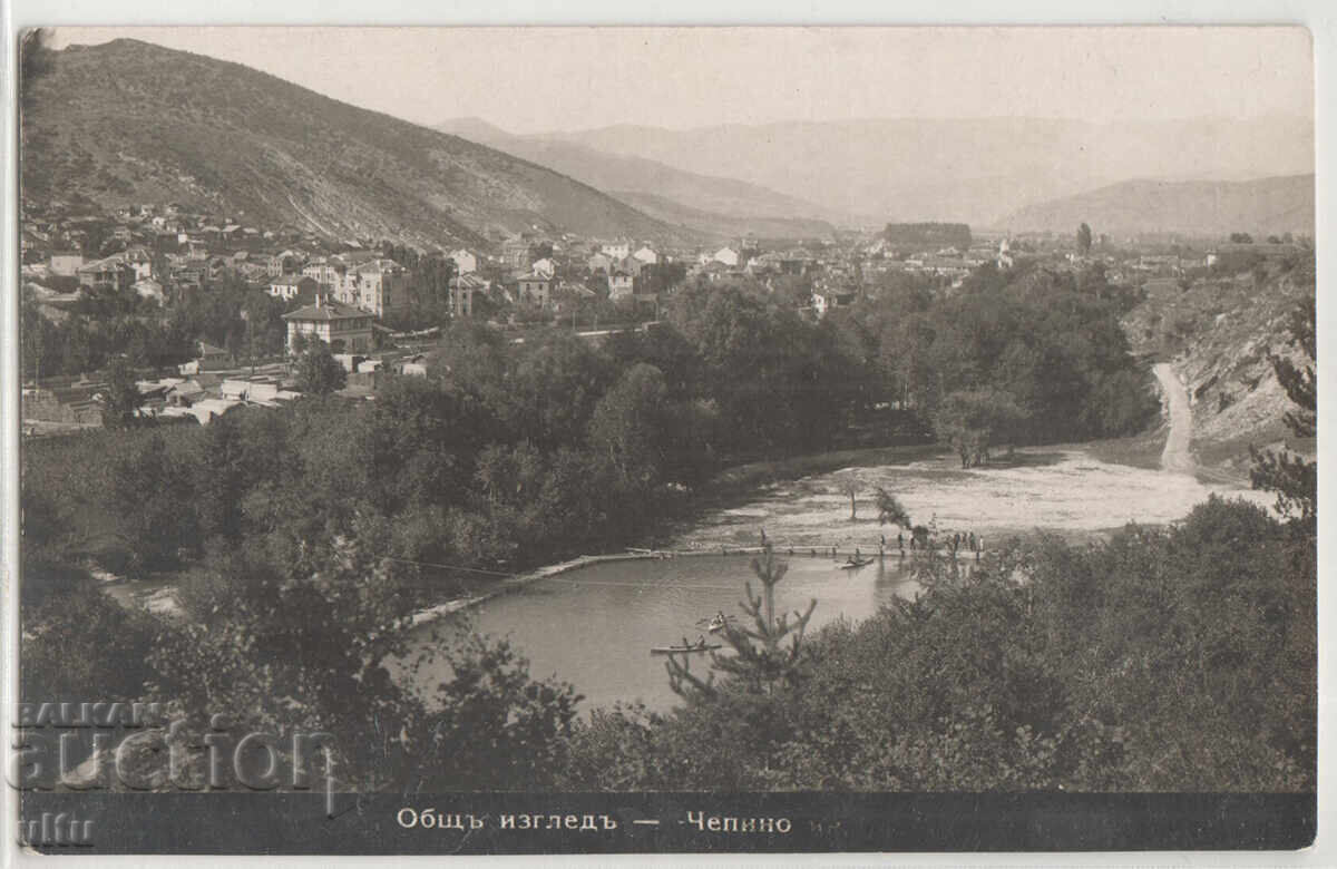 Bulgaria, Chepino, vedere generală, necirculată