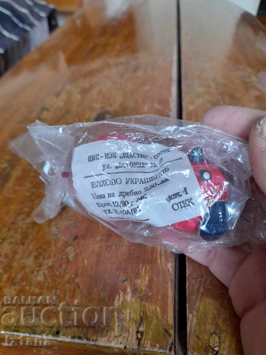 Old Christmas tree ornament, Christmas tree toy Old Christmas tree ornament, Christmas tree toy