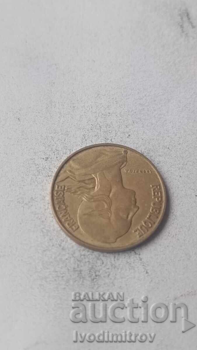 Franța 20 centime 1968 cu preț € 0.24 | 0.47 BGN