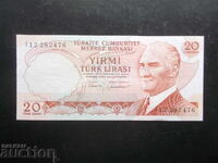 TURCIA, 20 lire, UNC