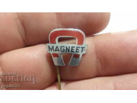 Advertising badge, Magnet, bicycle brand