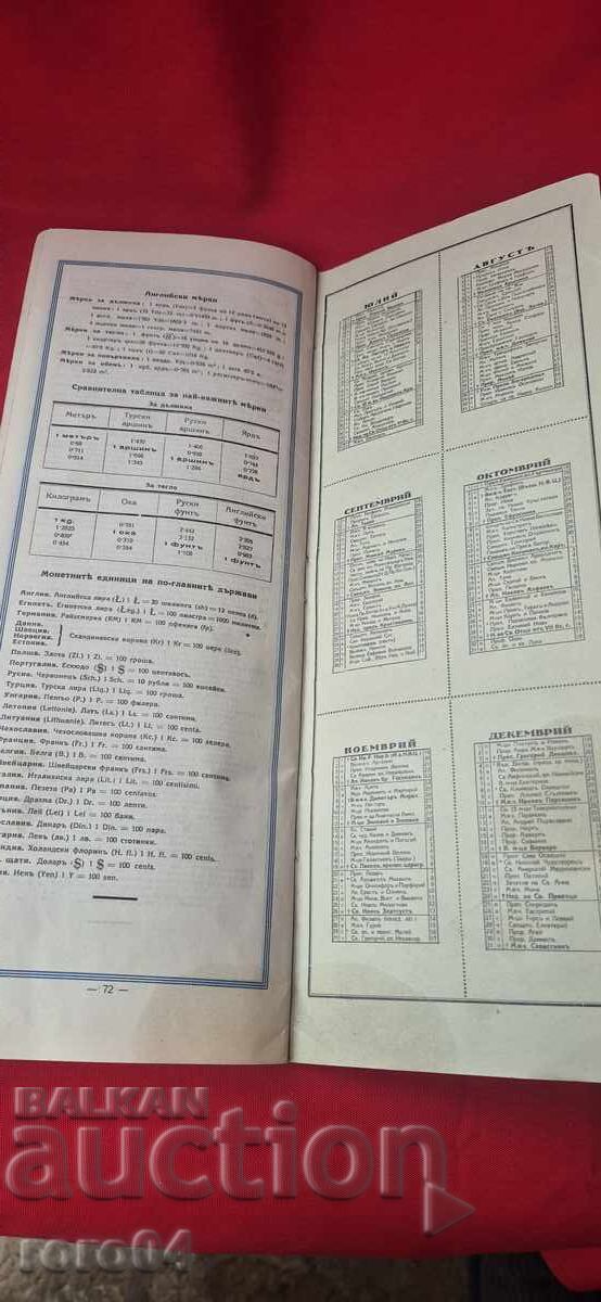 ΗΜΕΡΟΛΟΓΙΟ - ΣΗΜΕΙΩΣΕΙΣ - 1939 - 7