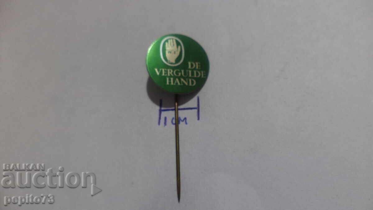 Licitație Semn publicitar, De Vergulde Hand, marcă de săpun