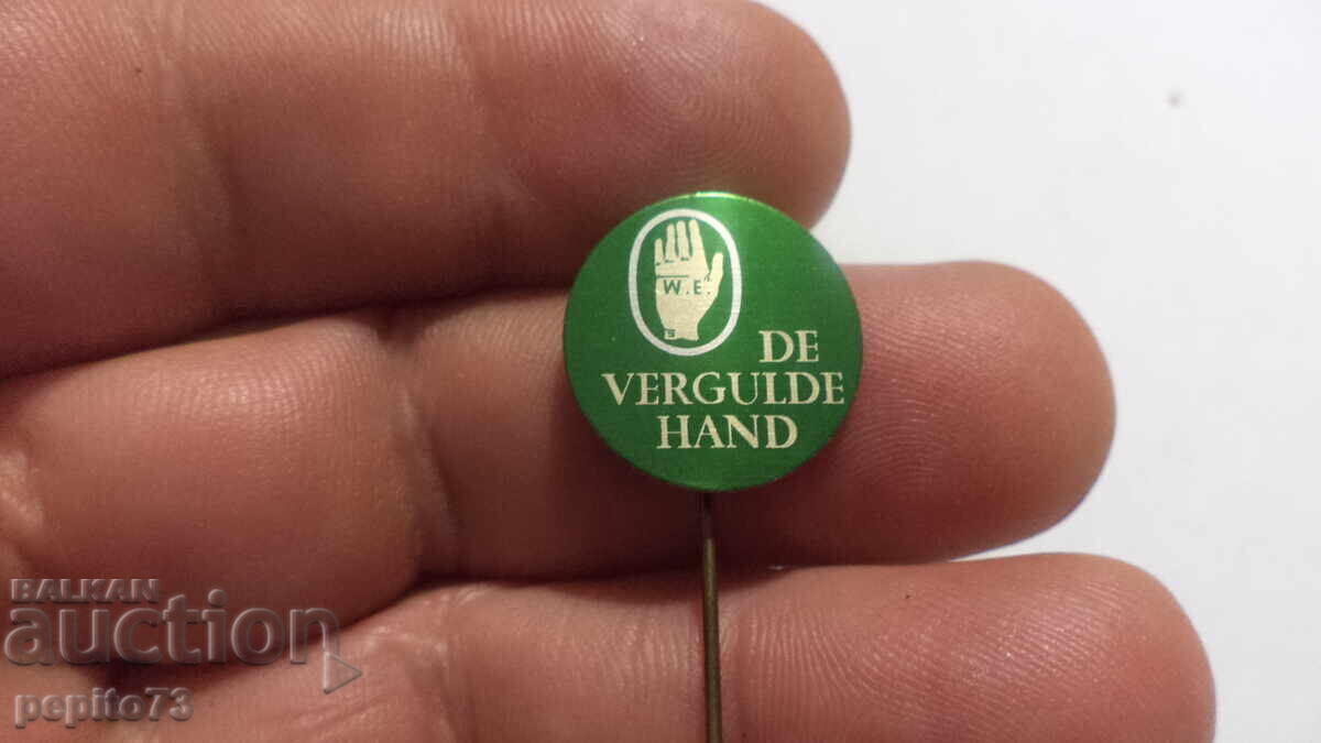 Semn publicitar, De Vergulde Hand, marcă de săpun