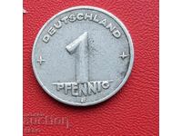 Germania-RDG-1 pfennig 1953 E-Muldenhütten
