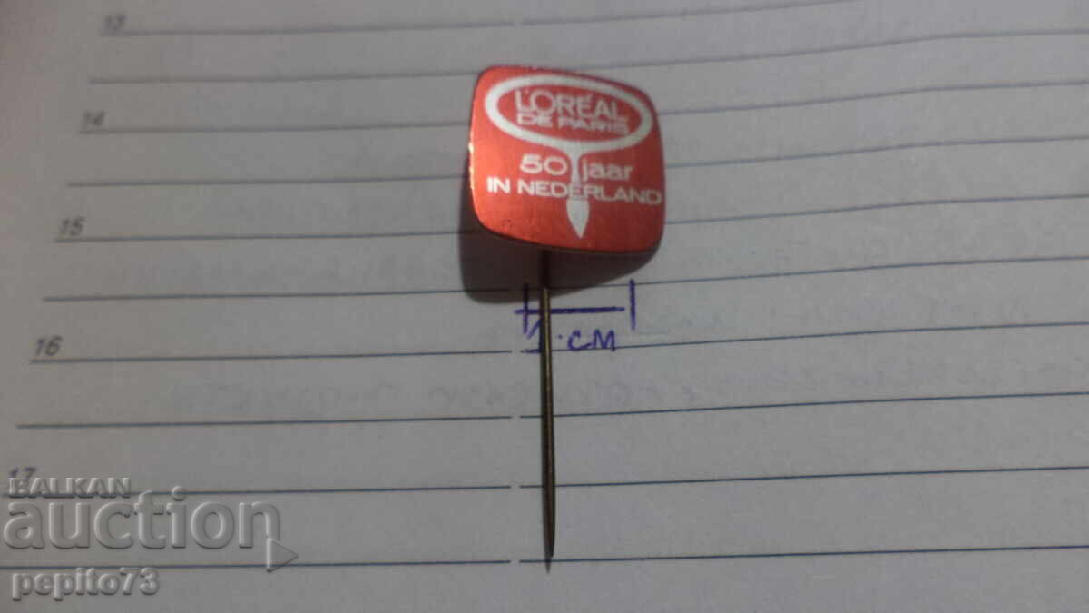 Licitație Semn publicitar, Loreal, marcă de cosmetice