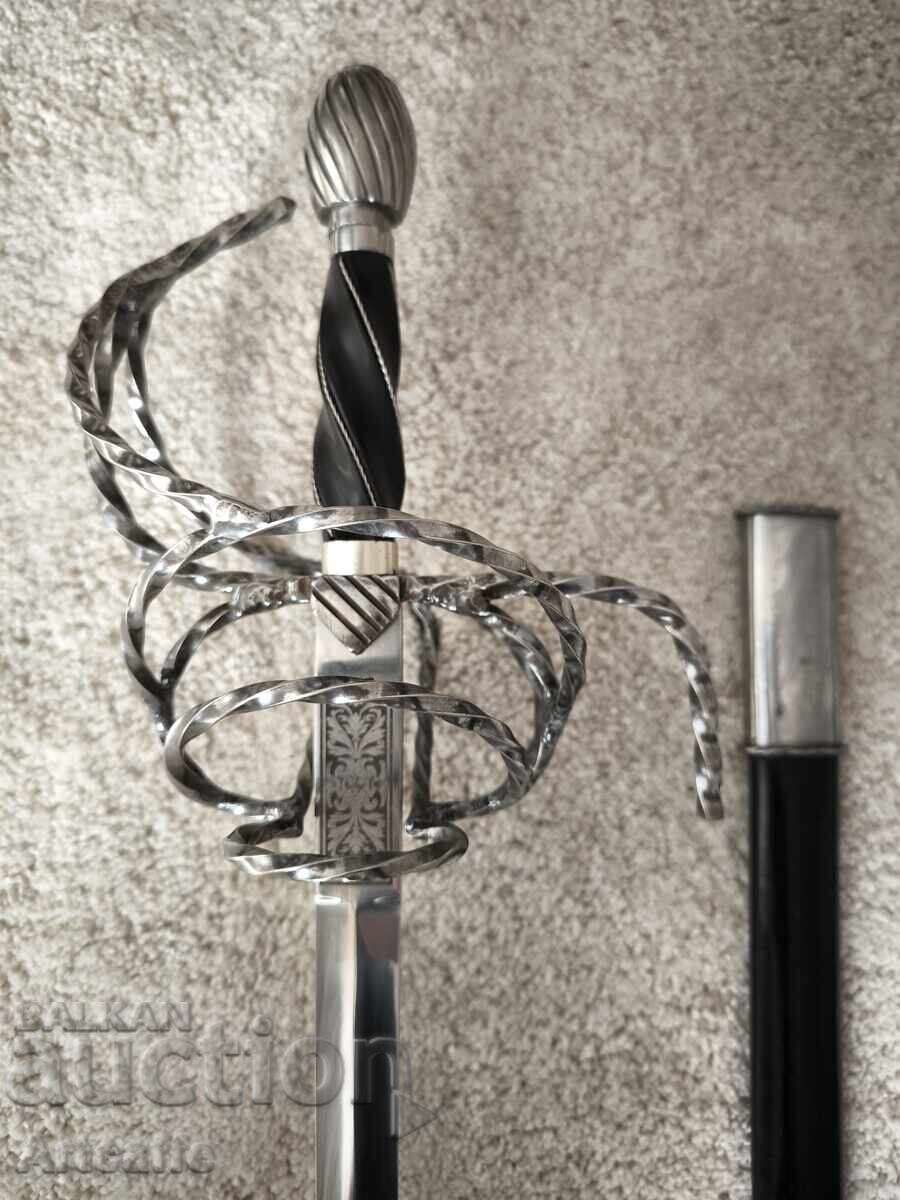 Sabie / spadă – reproducție Windlass – 112 cm – cu teacă - 5