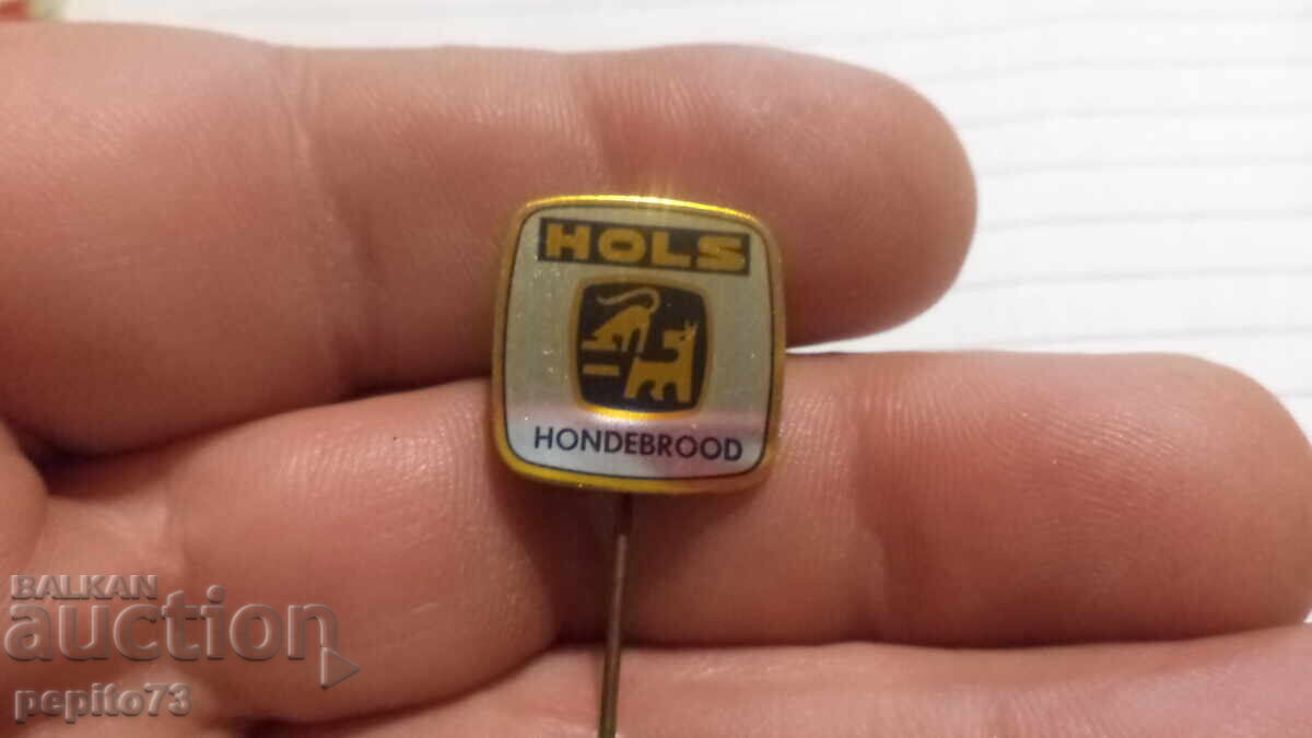 Emblemă publicitară, Hols, marcă hrană pentru câini