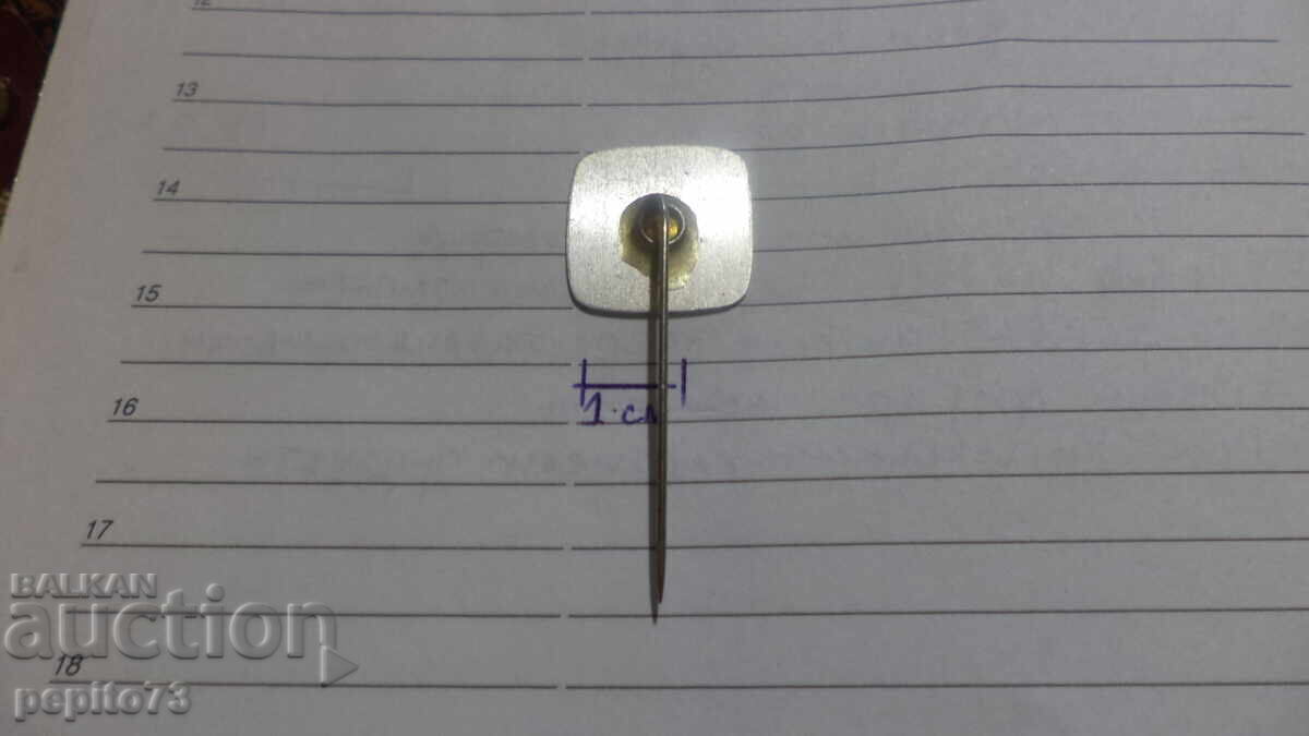 Delivery of Ca-va Seul advertising badge, shoe paint Delivery of Ca-va Seul advertising badge, shoe paint