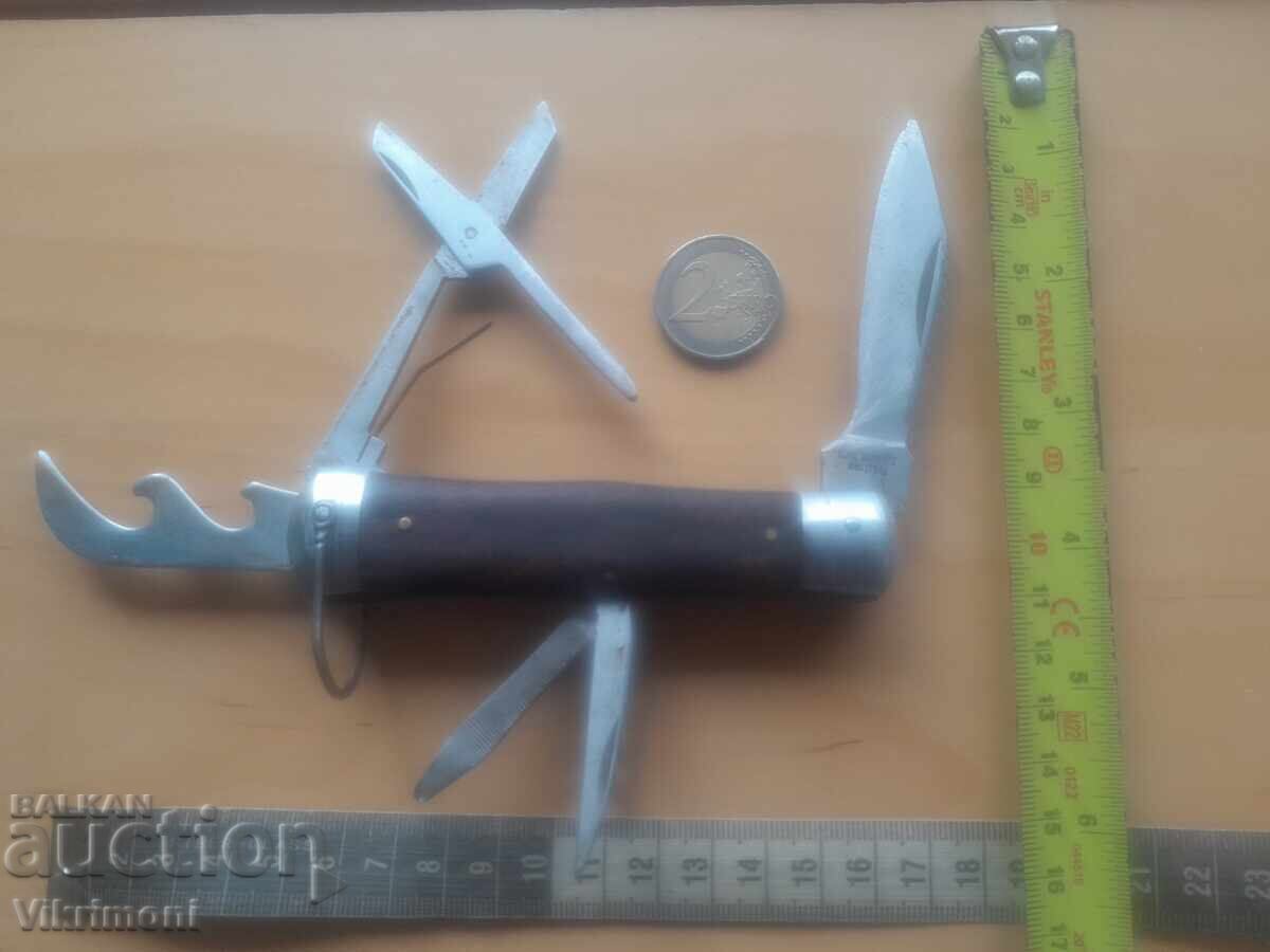 Licitație Cuțit german, C.Jul.Herbertz Solingen, militar, scule multiple Licitație Cuțit german, C.Jul.Herbertz Solingen, militar, scule multiple