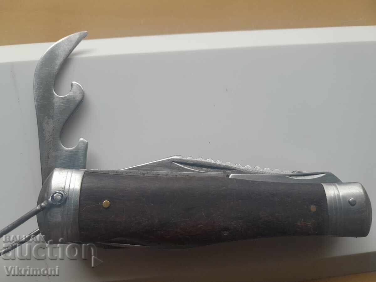 Cuțit german, C.Jul.Herbertz Solingen, militar, scule multiple - 7 Cuțit german, C.Jul.Herbertz Solingen, militar, scule multiple - 7