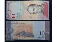Venezuela, 10 Bolívari 2018, UNC /c