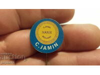 Advertising badge, C. Jamin, confectionery