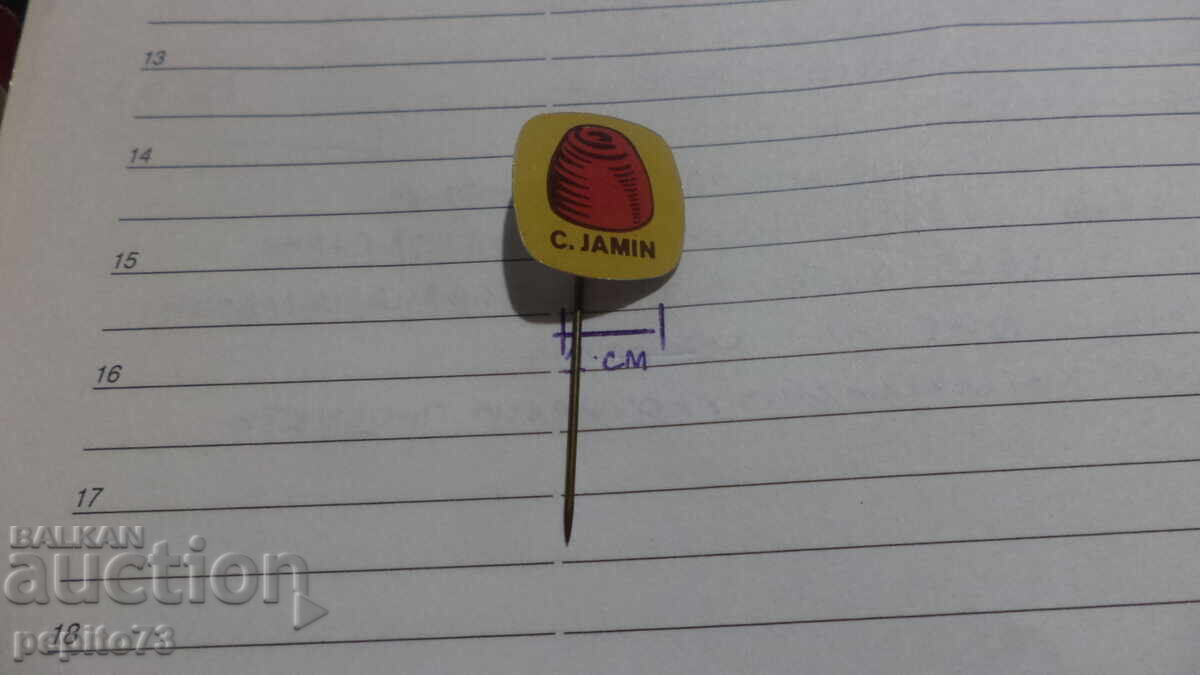 Licitație Emblemă publicitară, C.Jamin, dulciuri
