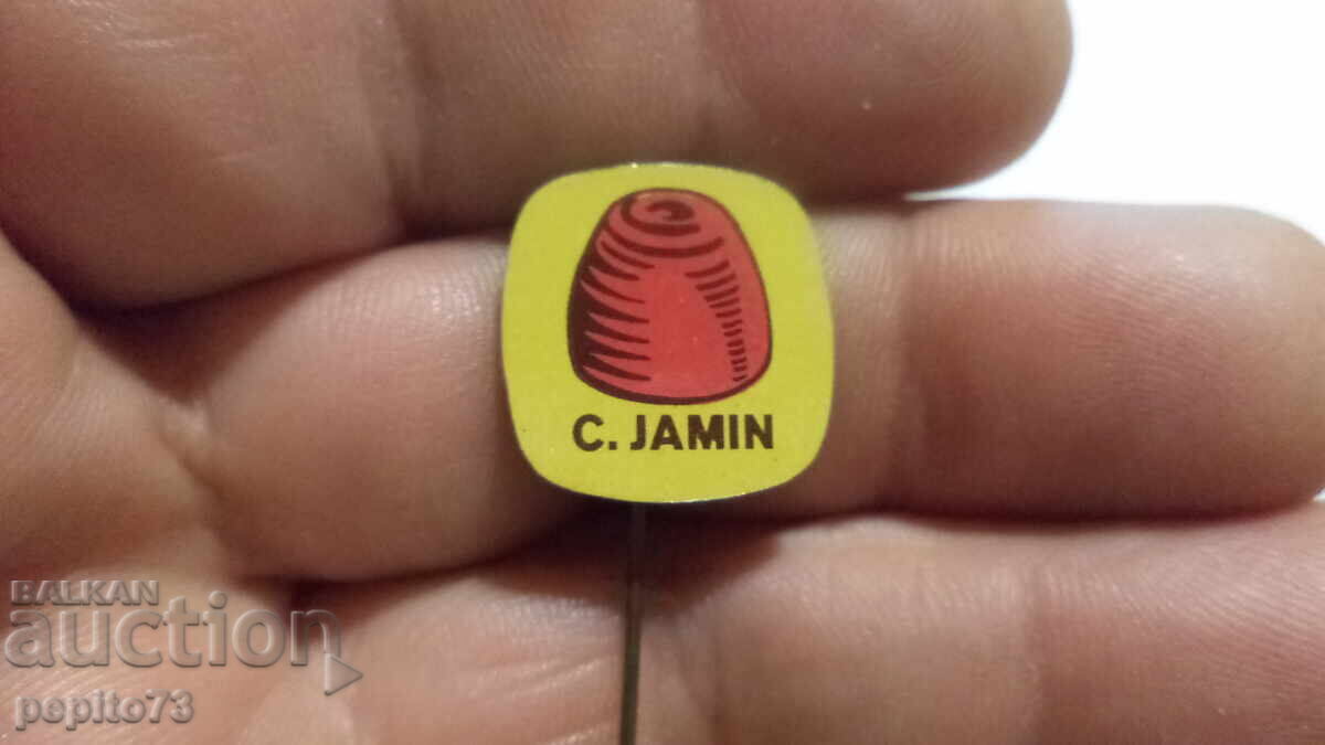 Emblemă publicitară, C.Jamin, dulciuri