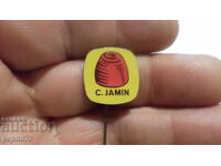 значка  рекламна, C.Jamin, захарни изделия