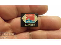 Advertising badge, C. Jamin, confectionery