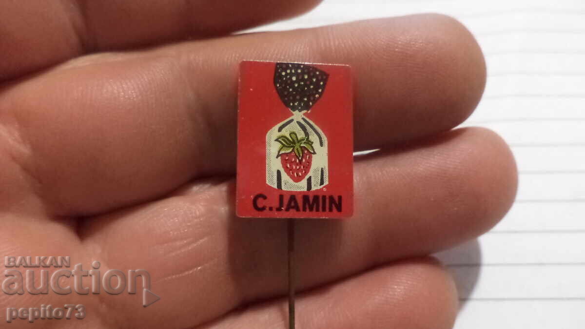 Emblemă publicitară, C.Jamin, dulciuri
