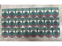 ЛОТ Емблеми БНА—24 броя