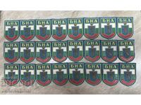 LOT Embleme BNA—24 bucăți