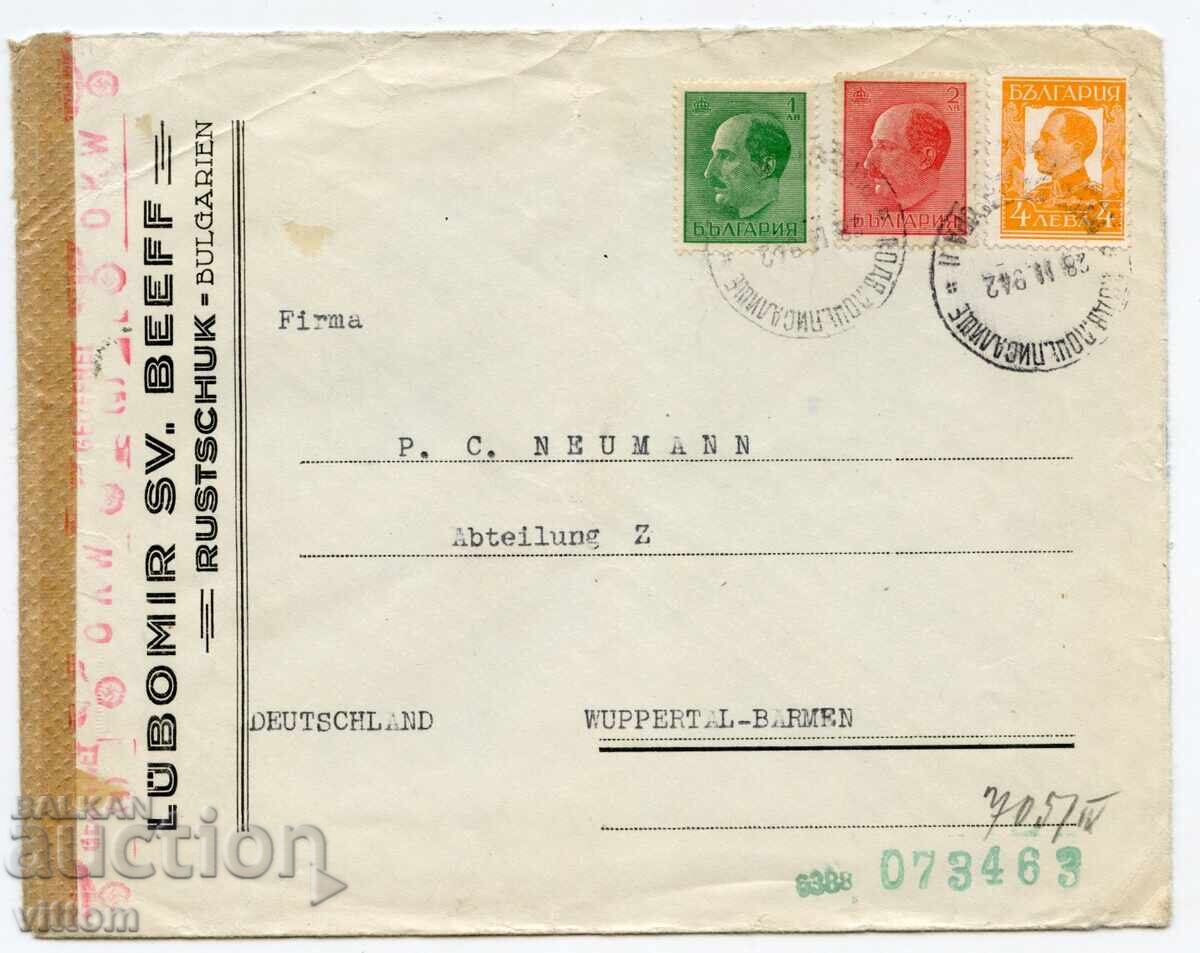 Plic regal cu timbre poștale