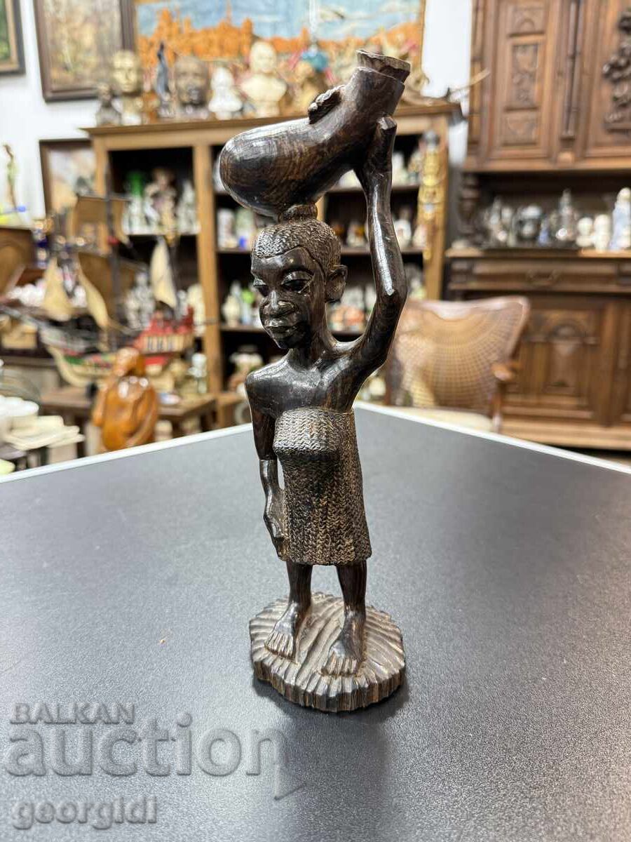 Αφρικανικό ειδώλιο / φιγούρα από έβενο. Νο. 7869