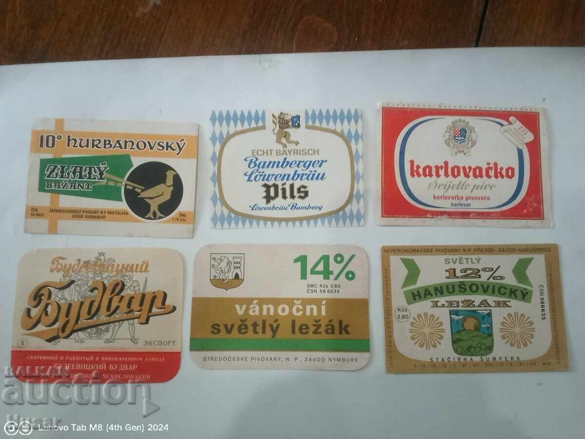 Livrarea Cehoslovacia, istorie a berii în etichete, bere, 29 bucăți Livrarea Cehoslovacia, istorie a berii în etichete, bere, 29 bucăți