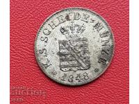 Germania-Saxonia-1/2 groși noi 1848