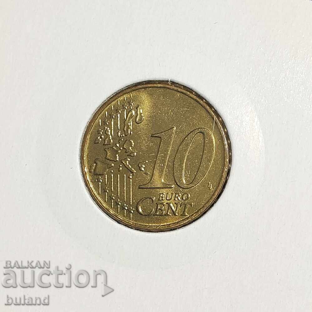 Greece UNC Euro Coin 10 Cent 2002 Euro Cent Lepta with price € 2.50 | 4.89 BGN