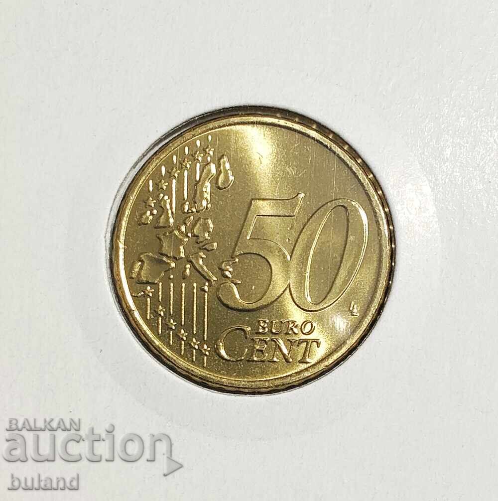 Grecia UNC Monedă Euro 50 Cenți 2002 Euro Cent Lepta cu preț € 4.50 | 8.80 BGN