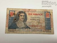 Guadelupa 10 franci 1920