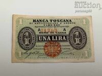 Ιταλία 1 λίρα 1870 Toscana