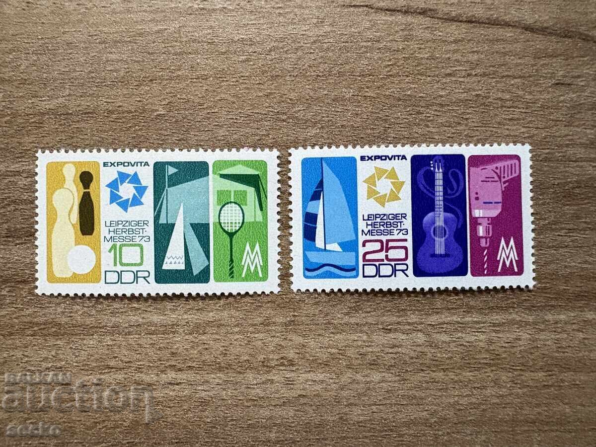 RDG - Târgul de Toamnă de la Leipzig (1973) MNH