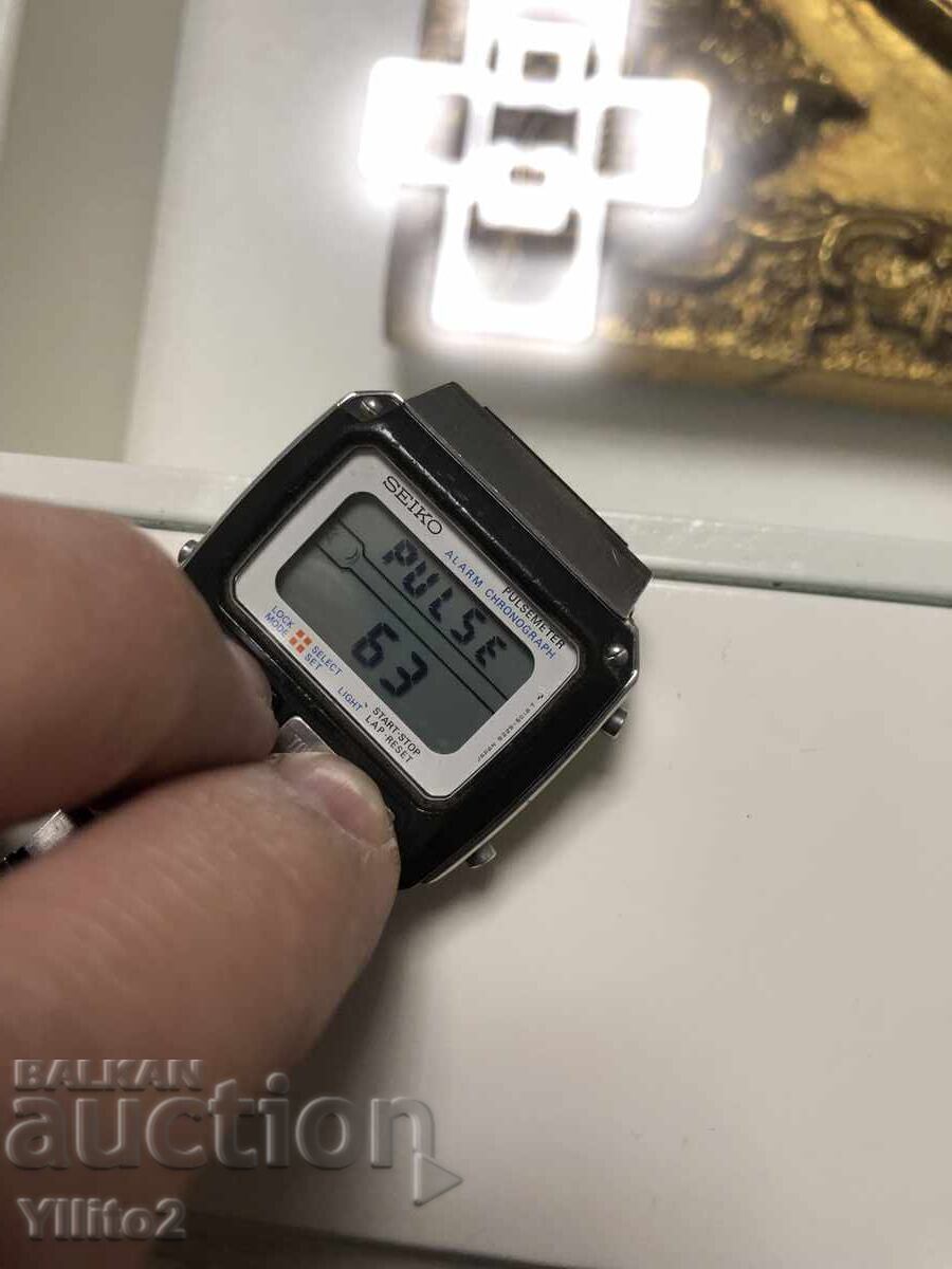 Παράδοση Seiko pulsemeter alarm chronograph