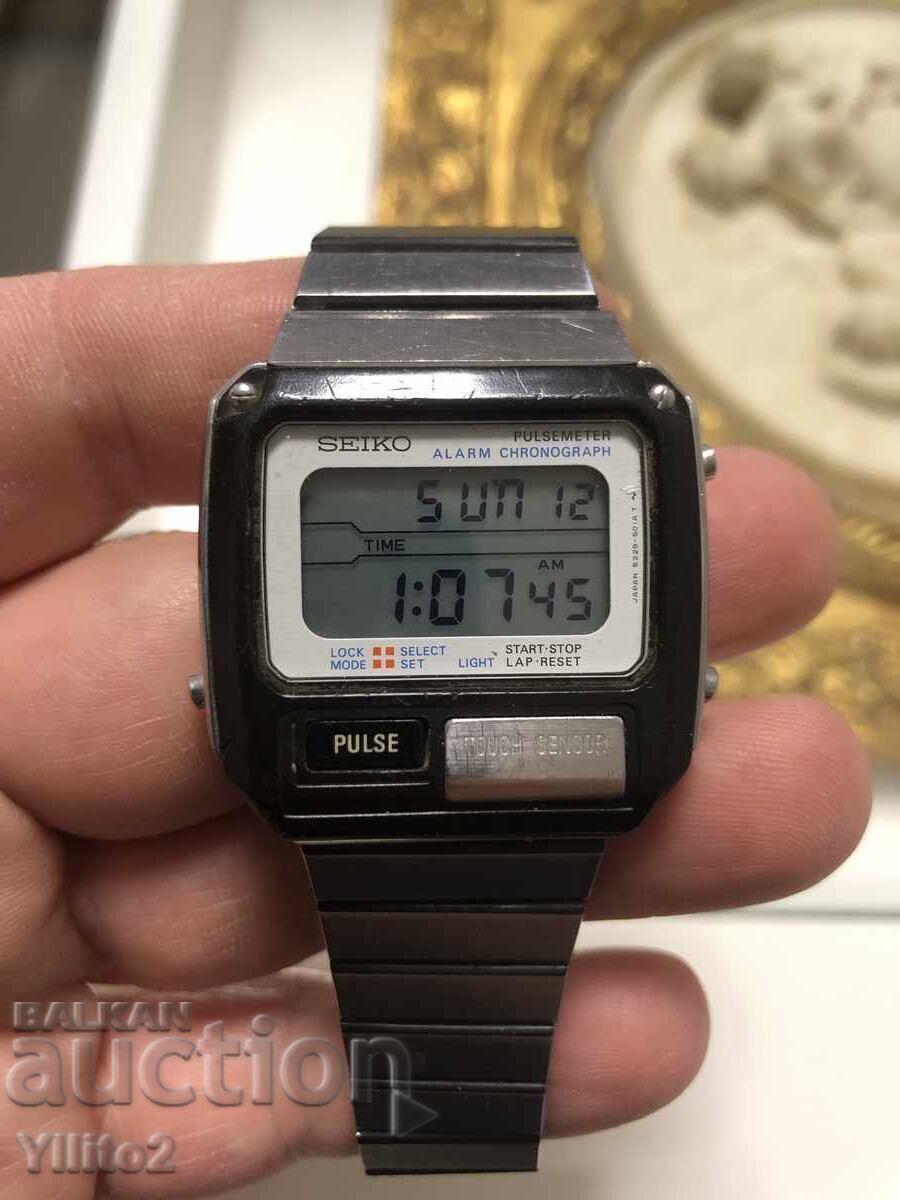 Seiko pulsemeter alarm chronograph - 5