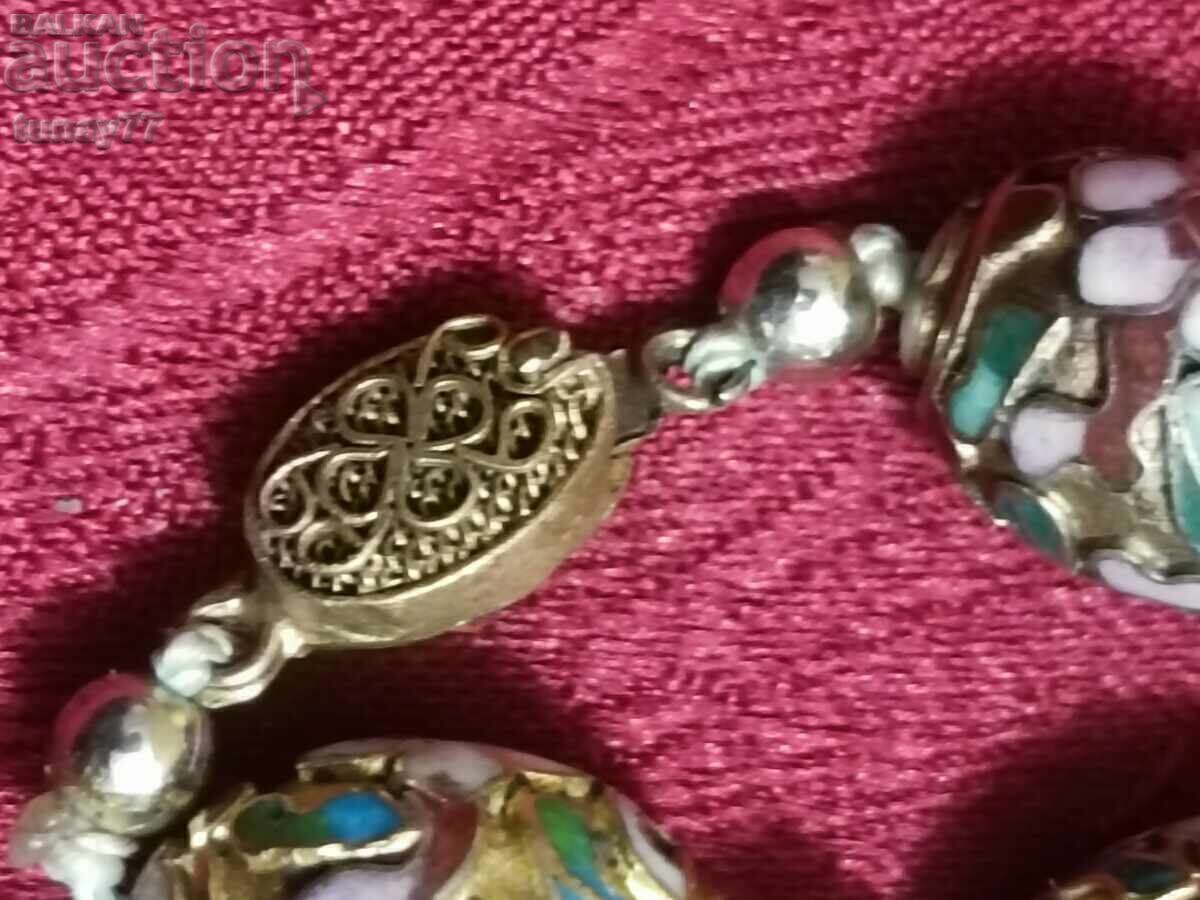 Antique export necklace, genuine cloisonné enamel with price € 92.00 | 179.94 BGN