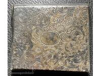 МНОГО СТАРЯ ТАБАКЕРА РЪЧНО ИЗОГРАФИСАНА