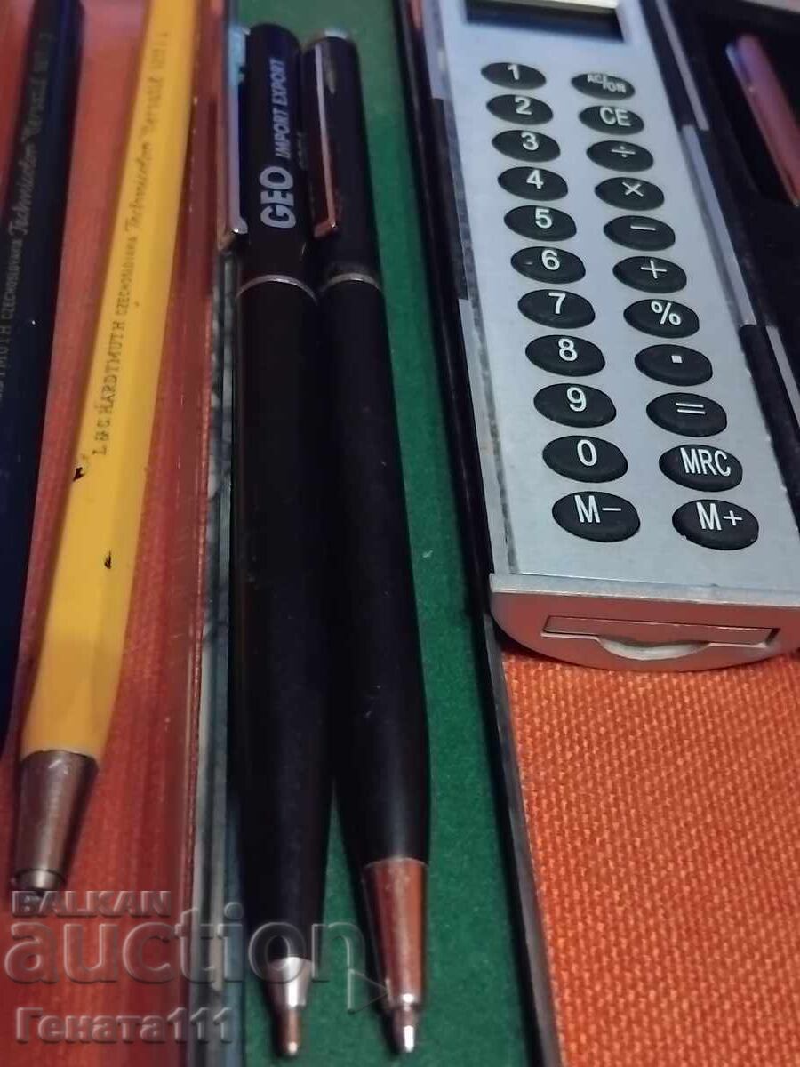 Lot of pens, matches, and lighters - 5 Lot of pens, matches, and lighters - 5